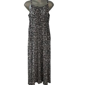 Nine Britton Black Sequin Spaghetti Strap Maxi Dress